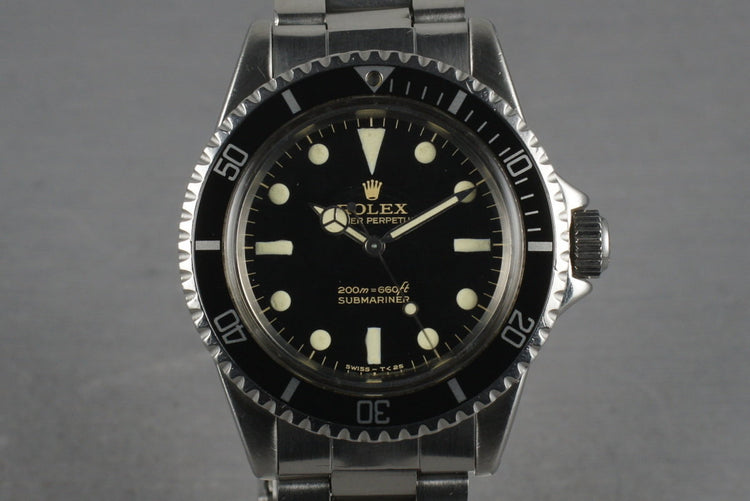 1964 Rolex Submariner 5513 with Glossy Gilt Dial