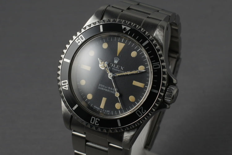 1967 Rolex Submariner 5513 Meters First