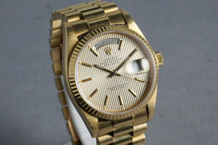 1978 Day-Date President 18038 with Tapestry Dial