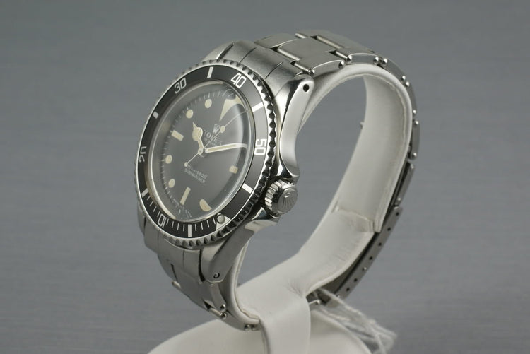 Rolex Submariner Ref: 5513 Meters First