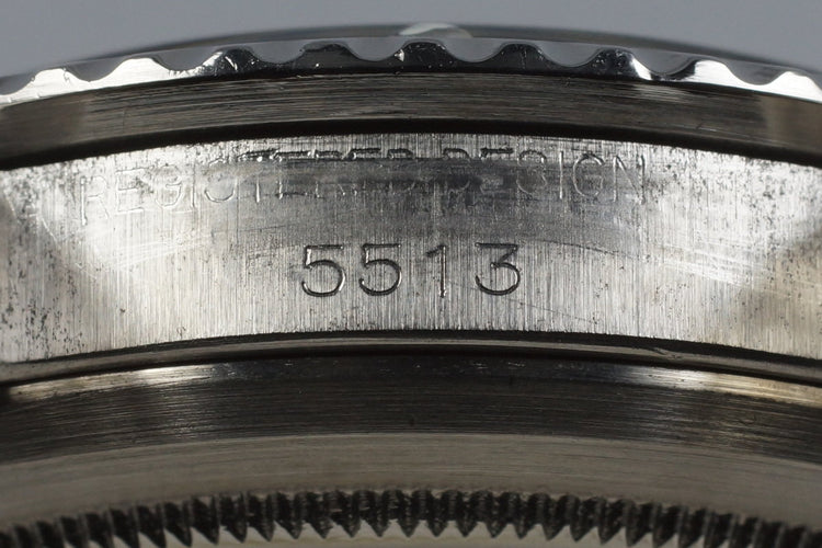 1967 Rolex Submariner 5513 Service Dial