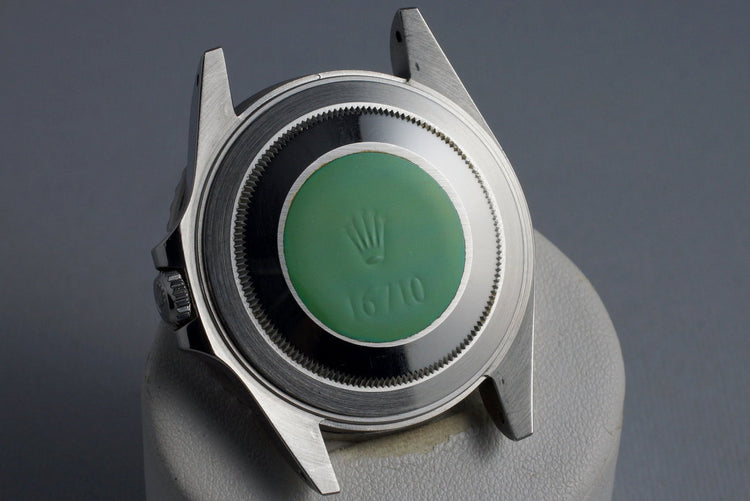 1995 Rolex GMT II 16710 with Box and Papers