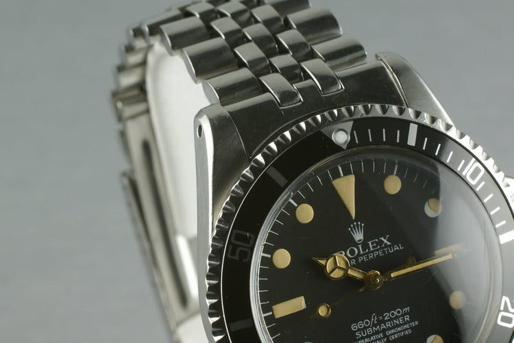 Rolex Submariner 5513 Pointy Crown Gaurd Case