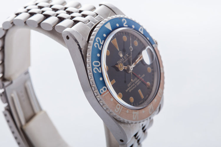1965 Rolex GMT 1675 with Gilt Dial