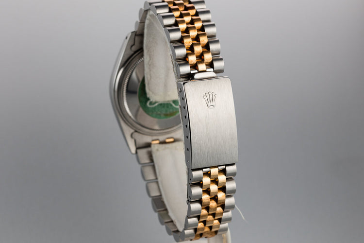 1985 Rolex Two-Tone DateJust 16013 Tropical Brown Dial with Box and Papers