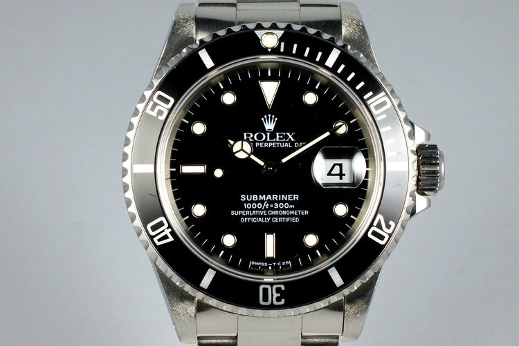 1995 Rolex Submariner 16610
