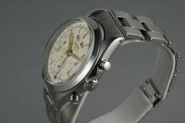 1960 Rolex Steel Datocompax Triple-Date Chrono “Jean-Claude Killy” 6236