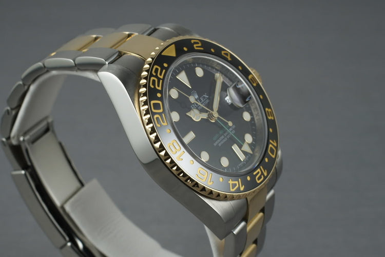 2007 Rolex Ceramic GMT 116713 with Box and Papers