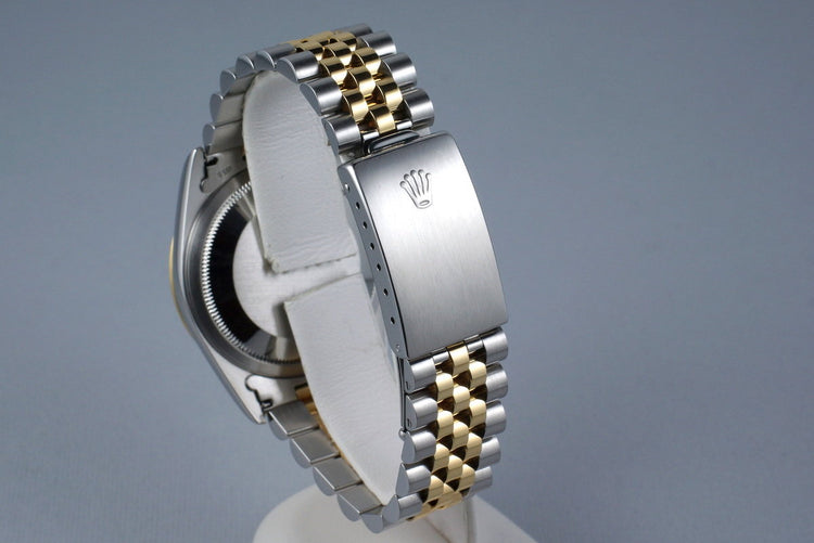 1994 Rolex Two Tone DateJust 16233 White Roman Numeral Dial with Box and Papers