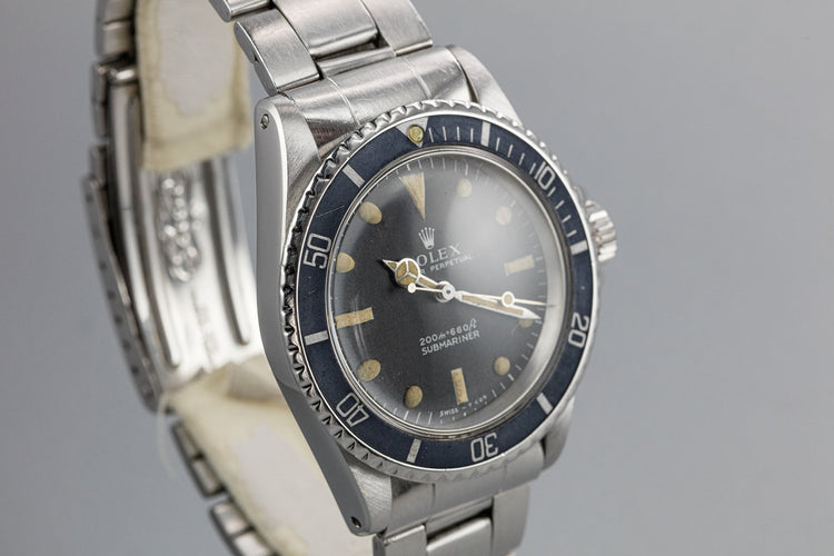 1966 Rolex Submariner 5513 Meters First Dial
