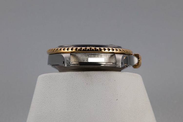 1997 Rolex Two-Tone Submariner 16613 Blue Dial with Box and Papers