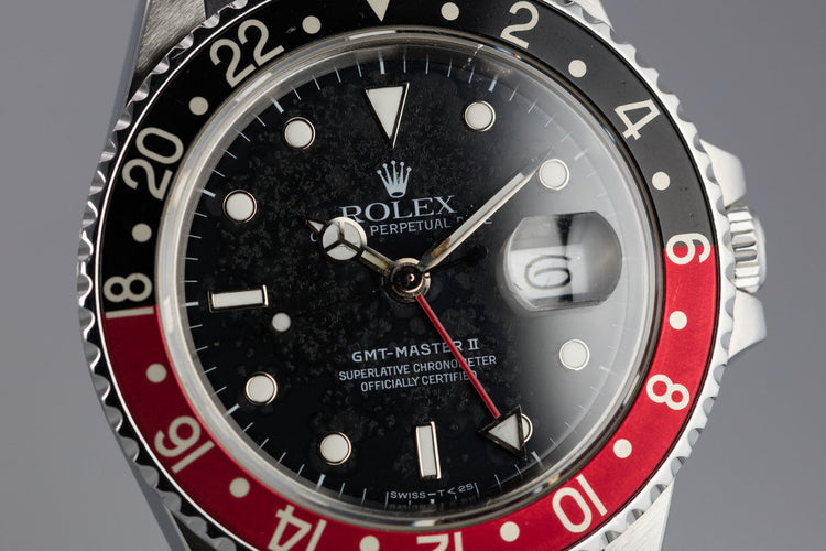 1988 Rolex GMT-Master II 16760 "Fat Lady" with Static Patina Dial and "Coke" Insert