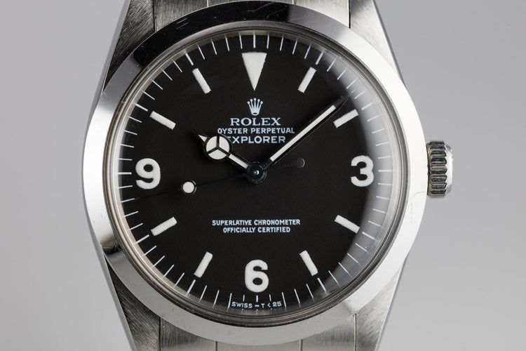 1988 Rolex Explorer 1016 Matte Dial