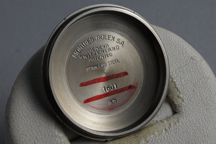 1971 Rolex Two Tone DateJust 1601 Champagne Dial