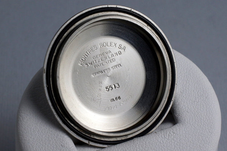 1966 Rolex Submariner 5513 Meters First Dial