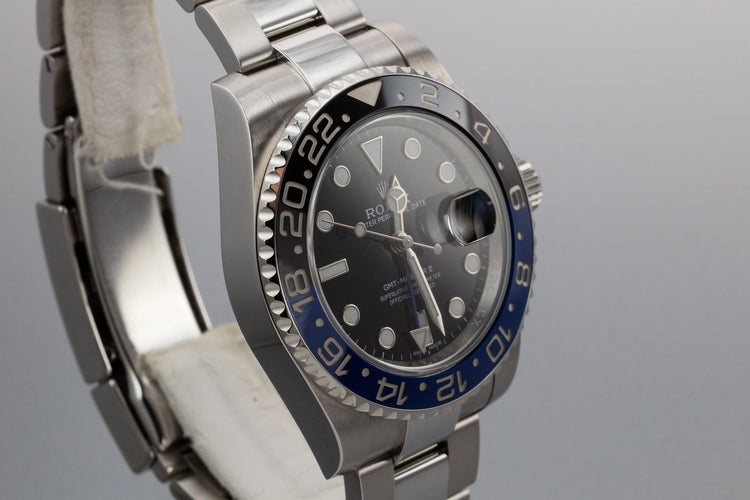 2014 Rolex GMT-Master II 116710 BLNR with Box and Papers