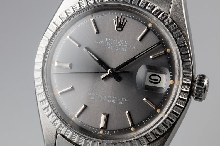 1976 Rolex DateJust 1603 Grey Sigma Dial
