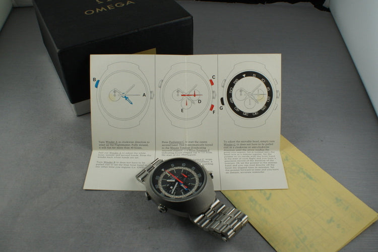 Omega Flightmaster C. 911 with Box and Papers