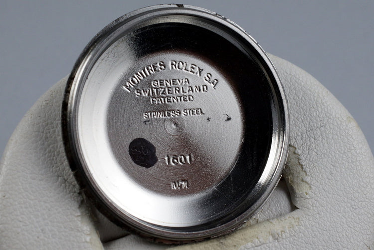 1971 Rolex Datejust 1601 Silver Dial