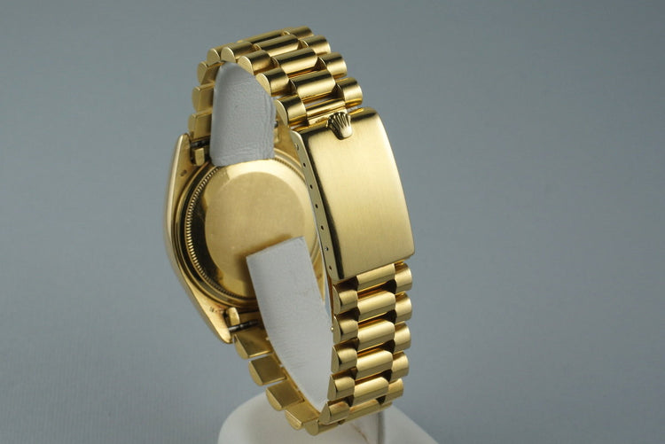 1975 Rolex YG Day-Date 1803 with Champagne Linen Dial