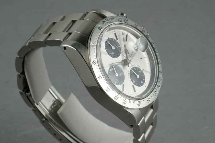 Tudor Chronograph Big Block 79180 With Silver Dial
