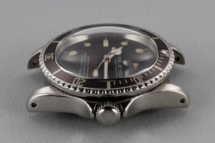 1972 Rolex Double Red Sea-Dweller 1665 MK III Dial