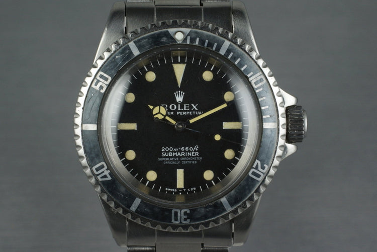 1967 Rolex Submariner 5512