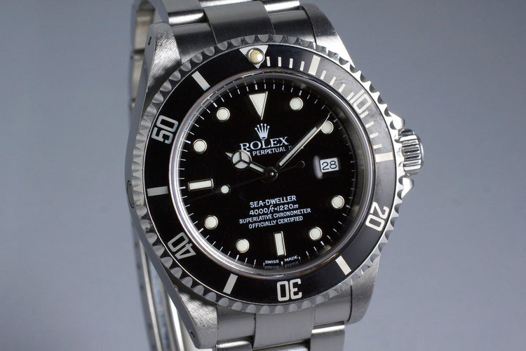 2002 Rolex Sea Dweller 16600
