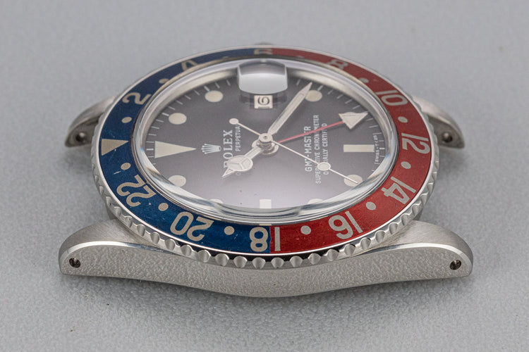 1971 Rolex GMT-Master 1675 Fat Font "Pepsi" Insert
