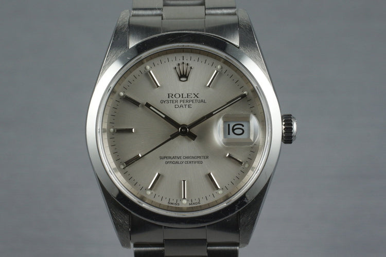2000 Rolex Oyster Perpetual Date 15200 with Box and Papers