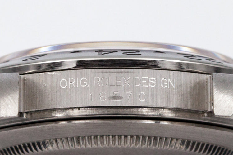 1999 Rolex Explorer II 16570 SWISS only dial