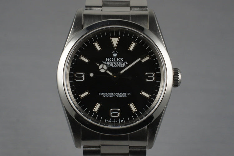 1995 Rolex Explorer 14270 with Box and Papers