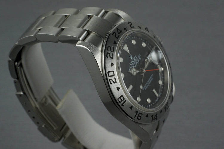 2003 Rolex Explorer II 16570 with Box and Papers