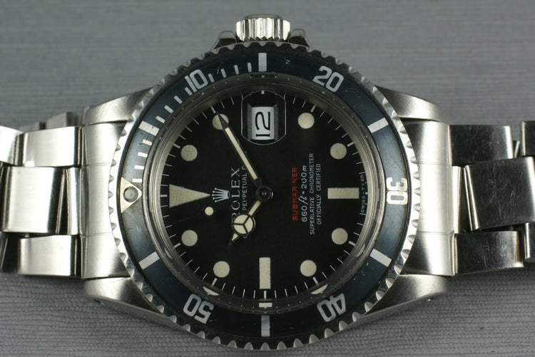Rolex Submariner 1680 Red