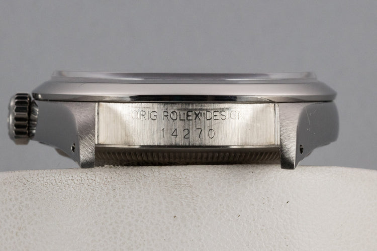 1991 Rolex Explorer 14270
