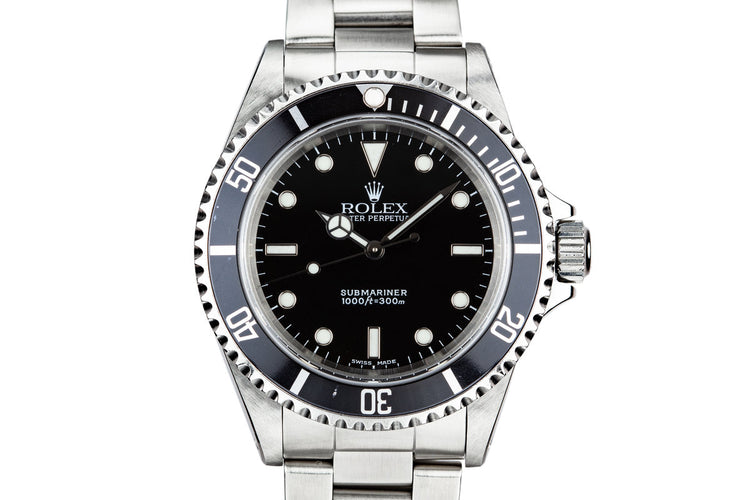 2001 Rolex Submariner 14060M with Box and Papers