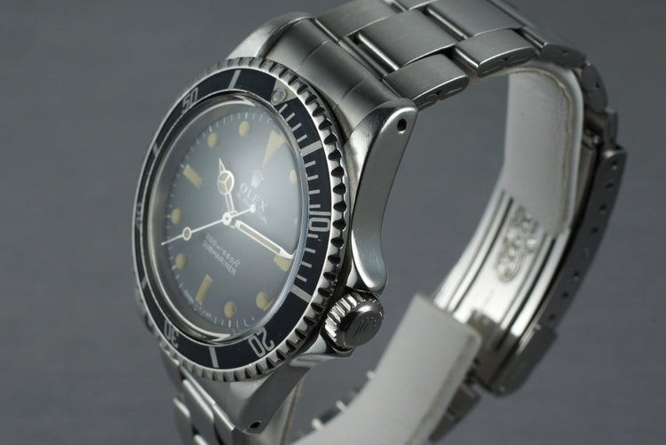 1967 Rolex Submariner 5513 Meters First Dial