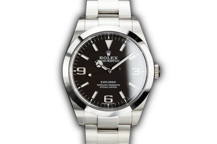 2017 Rolex 40mm Explorer 1 214270 with Box and Papers