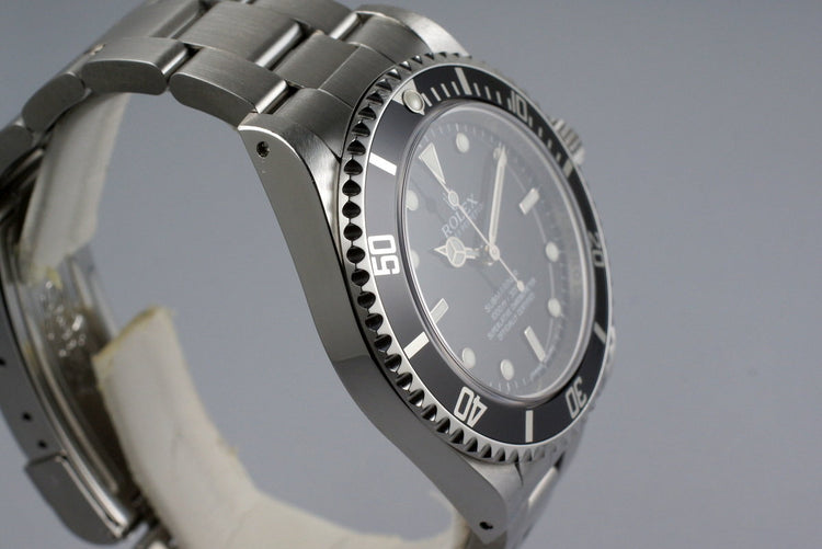 2012 Rolex Submariner 14060M 4 Line Dial with Box and Papers