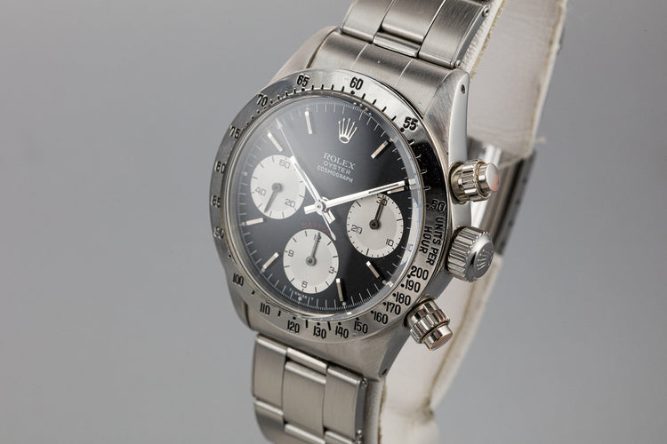 1976 Rolex Daytona 6265 with Black Service Dial