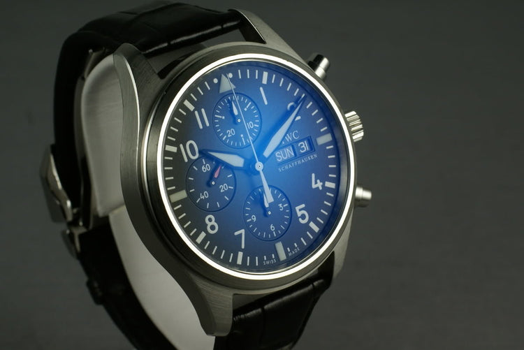 IWC 3717-01 Chronograph Box and Papers.