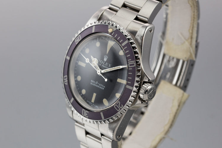 1971 Rolex Submariner 5513 Serif Dial
