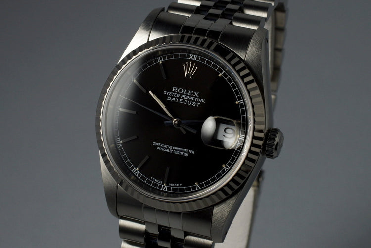 1991 Rolex DateJust 16234 with Japanese Papers
