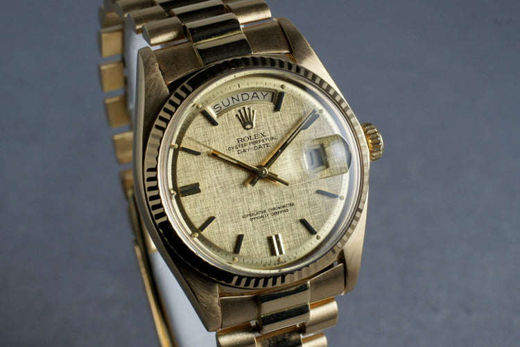 1972 Rolex Vintage 18K YG President 1803