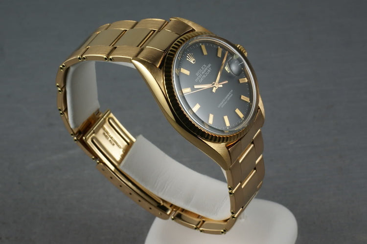 Rolex Datejust 1601 Rose Gold