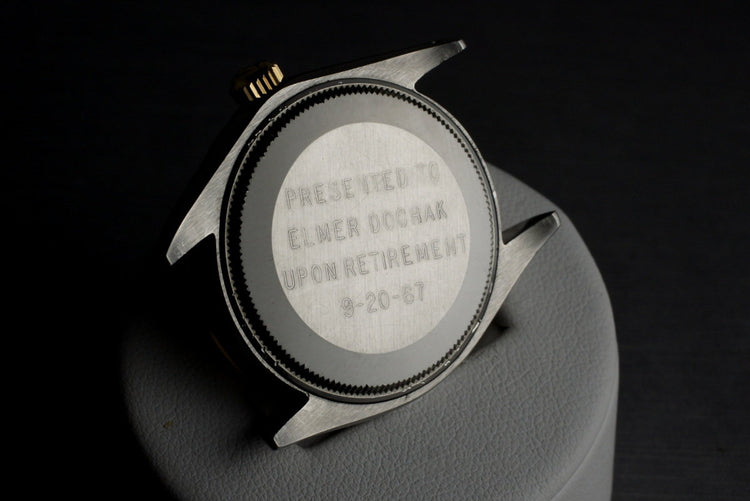 1966 Rolex Two Tone Oyster Perpetual 1002 with McNeil Akron Logo Dial