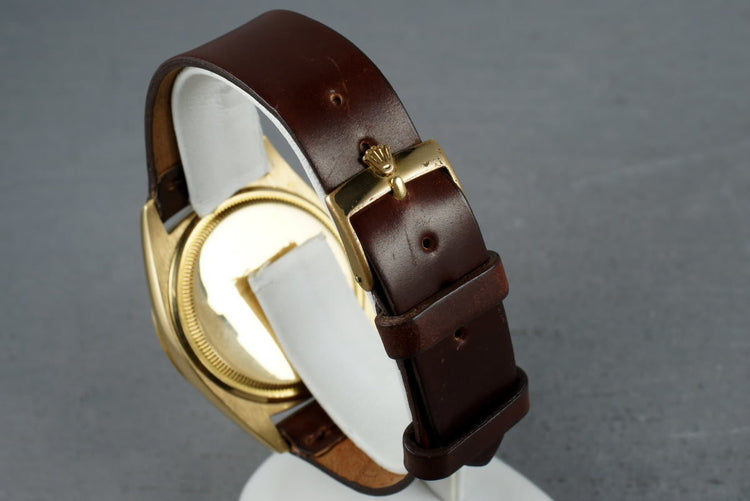 1957 Rolex Datejust 18K 6605