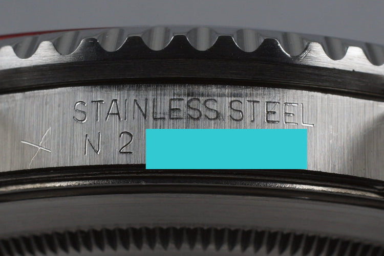 1991 Rolex GMT 16700 Service Dial