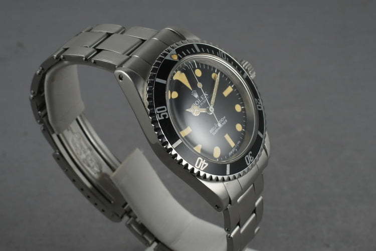 1967 Rolex Submariner 5513 with Box and Papers