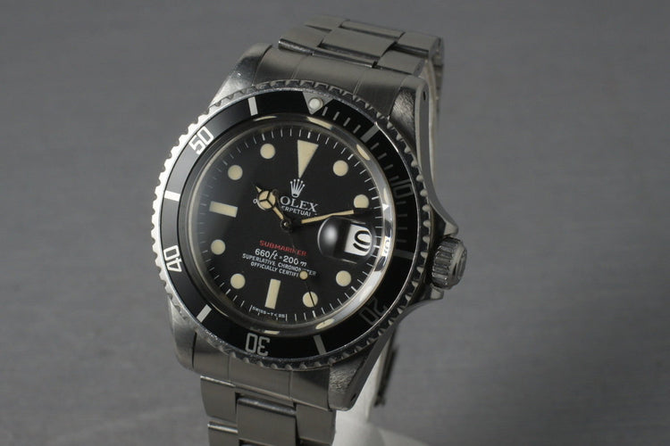 Rolex Red Submariner 1680 Mark VI